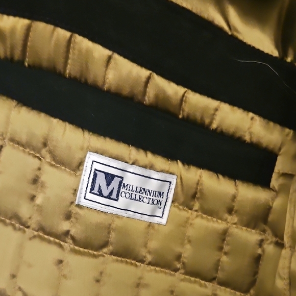 Elegant Men's Black Pea Coat - Picture 3 of 5